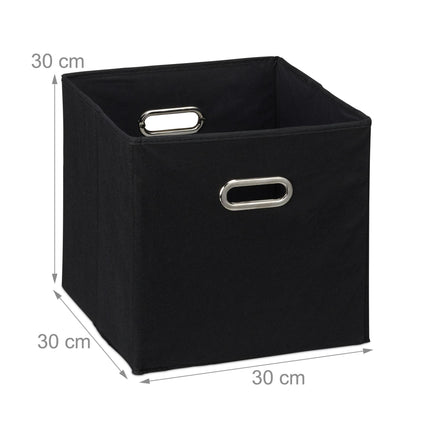 Coffre de rangement en tissu Lot de 2