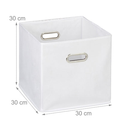 Coffre de rangement en tissu Lot de 2