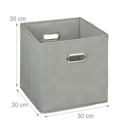 Coffre de rangement en tissu Lot de 2