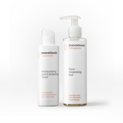 Gesichtsreinigungs-Duo-Pack Kombucha InnovaGoods