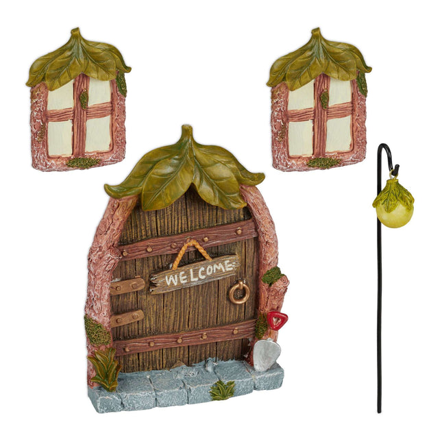 Ensemble de portes de fées « Plafond de feuilles »