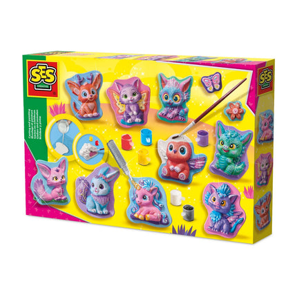 Coffret de moulage et de peinture de figurines fantastiques pour projets créatifs