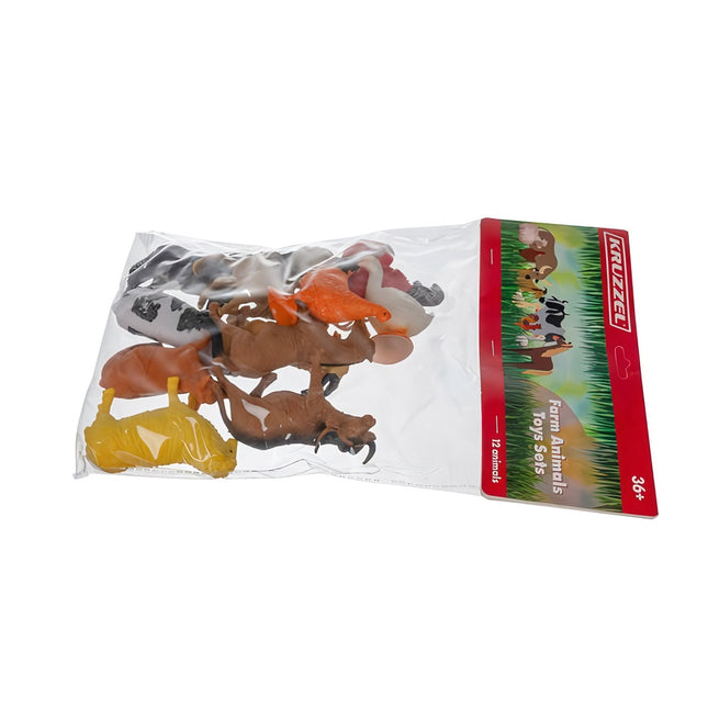 Farm Animals - Kruzzel Figurine Set