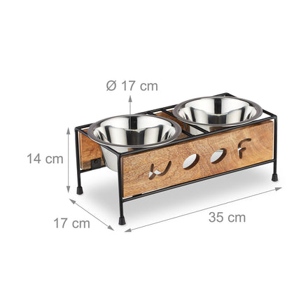 Futterstation „Wuff“ für Hunde