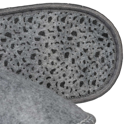 Felt Guest Slippers Set – 6 Pairs with Storage Bag