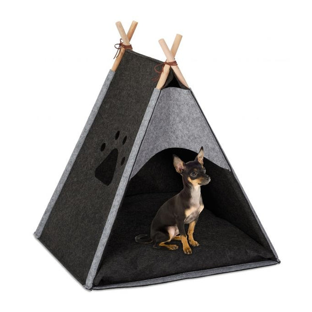 Lit pour chien en feutre