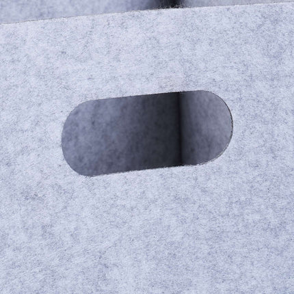 Boîte de rangement en feutre - 4 pièces