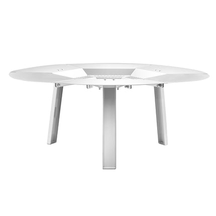 Fire Pit Heat Deflector, 25 in Round, 304 Stainless Steel