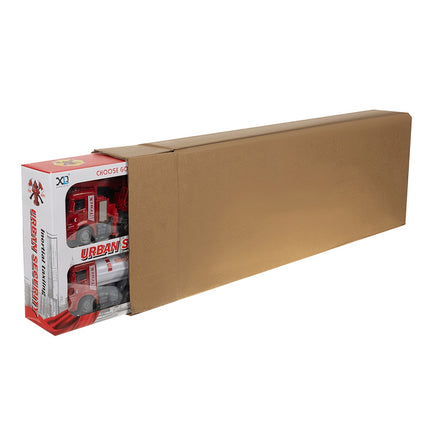 Ensemble de camions de pompiers pour enfants, 6 véhicules de secours