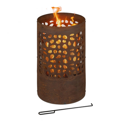 Baril à feu avec protection contre les étincelles