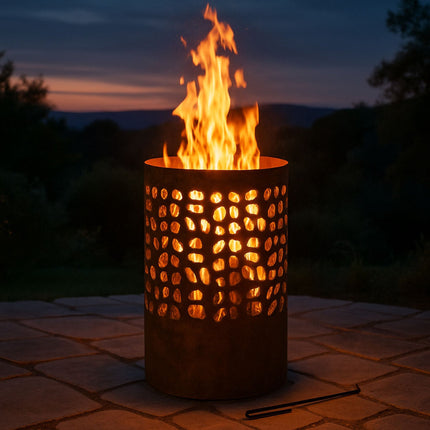 Baril à feu avec protection contre les étincelles