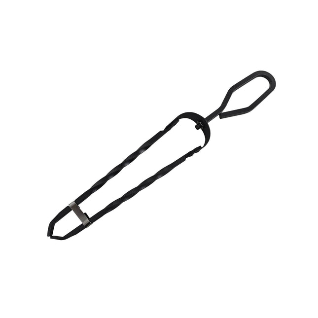 Pince à bois de chauffage, en fer forgé, 46 cm