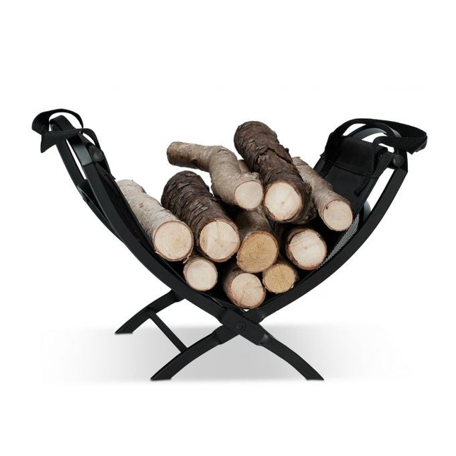 Panier à bois de chauffage avec boucle