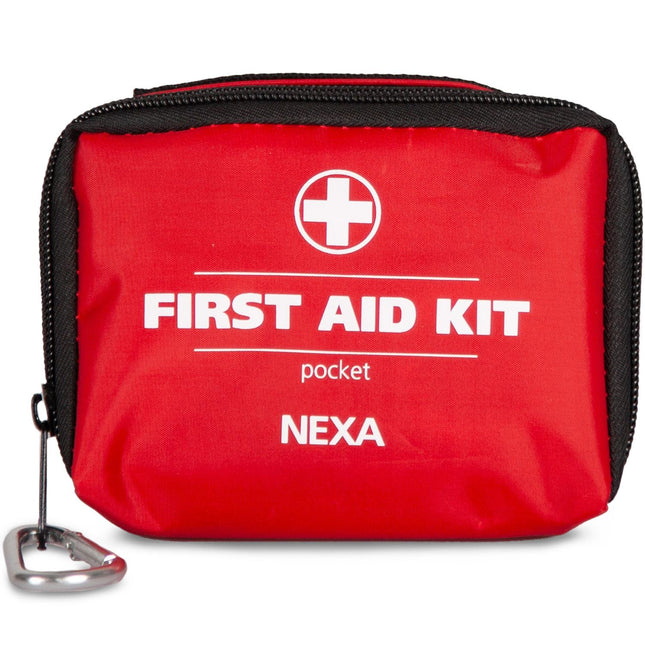 First Aid bag Pocket 13 parts Red