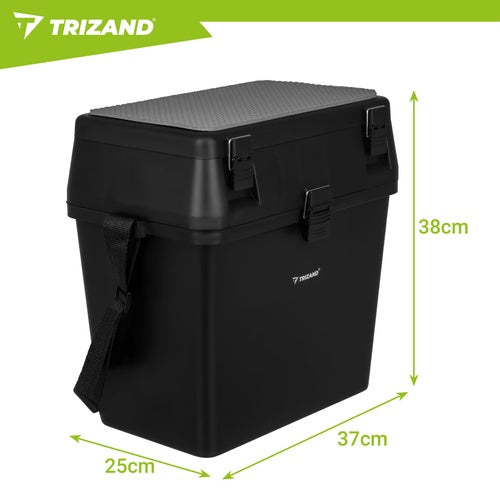 Angelbox-Sitzorganizer mit Gurt, 38×34×21 cm