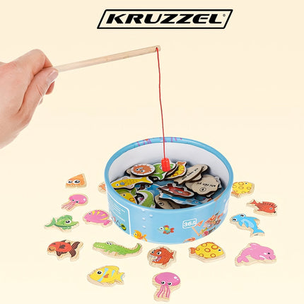 Angelspiel mit Magnet 22-teilig