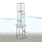 Fish pillar for pond garden