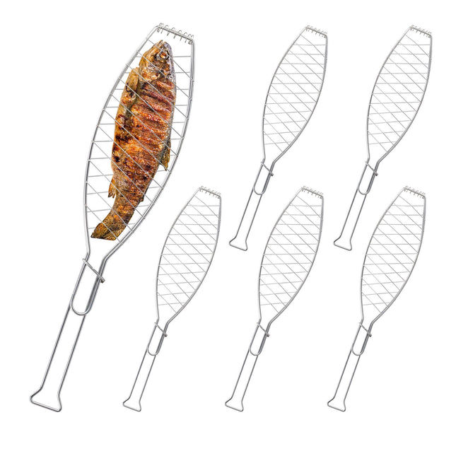 Ensemble de 6 grills à poisson