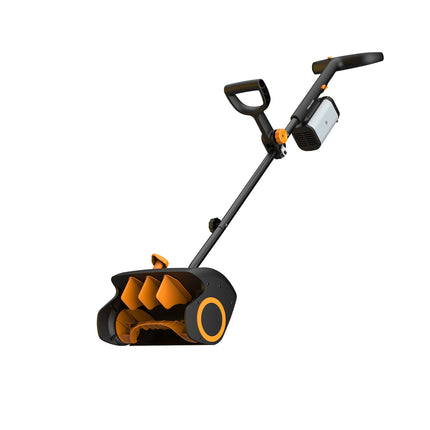 Fiskars Elektro-Schneeschaufel 30 cm mit 2 x 12V Akkus, bürstenlos