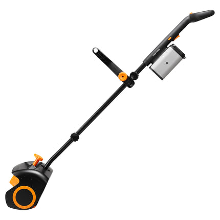 Fiskars Elektro-Schneeschaufel 30 cm mit 2 x 12V Akkus, bürstenlos