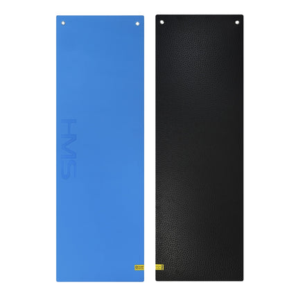 Tapis de fitness, bleu-noir, antidérapant, épaisseur 6 mm