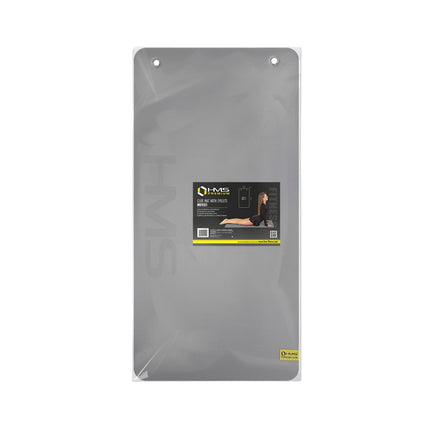 Tapis de fitness, gris-noir, antidérapant, épaisseur 6 mm