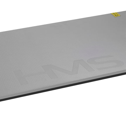 Tapis de fitness, gris-noir, antidérapant, épaisseur 6 mm