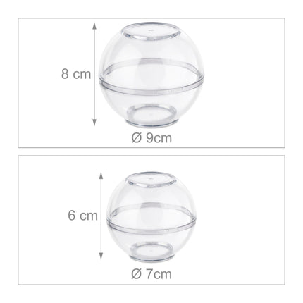 Lot de 6 ballons de fitness