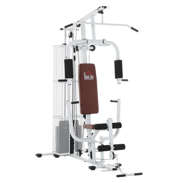 Heimtrainer, 45kg Gesamtgewicht, Pressarm & Beincurler