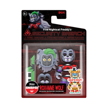 Five Nights at Freddy's Glamrock Roxanne Snap Figur