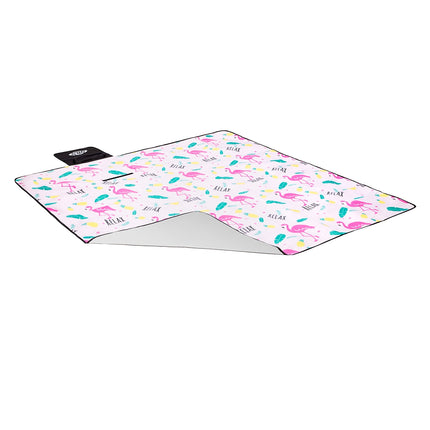 Tapis de pique-nique Flamingo 200x200 cm, PE Alu imperméable