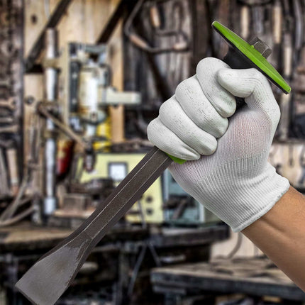 Flachmeißel mit Handschutz