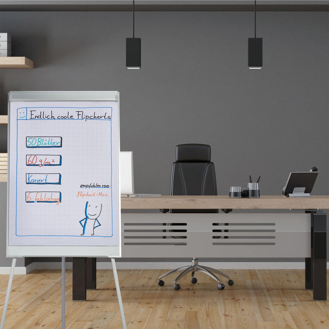Papier pour tableau de conférence 50 feuilles