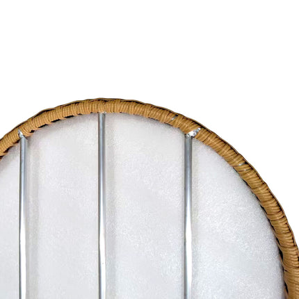 Schwimmendes Pooltablett – 80 cm, wetterfestes PE-Rattan