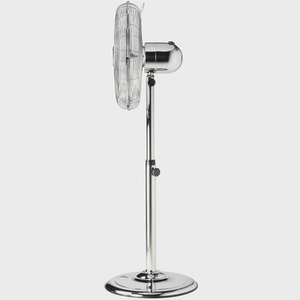 Standventilator 40cm Metall, 3 Geschwindigkeiten, oszillierend, verstellbar