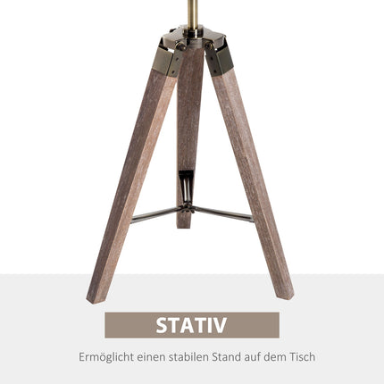 Stehlampe, Edelstahl, E14, 33x33x65cm