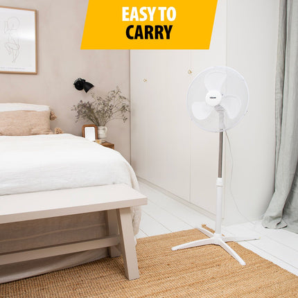 Standventilator 23cm Höhenverstellbar 85-115 cm