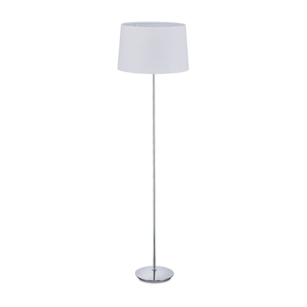 Lampadaire avec abat-jour en tissu