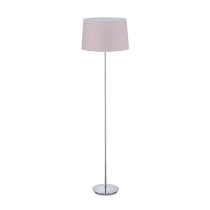 Lampadaire avec abat-jour en tissu