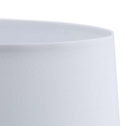 Lampadaire avec abat-jour en tissu