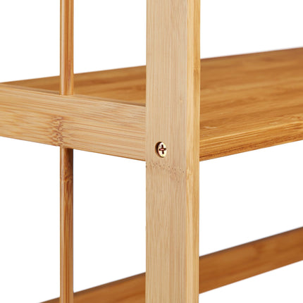 Floor shelf bamboo