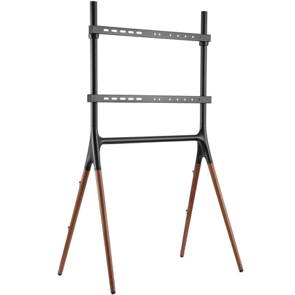 Bodenständer für Fernseher 49-70" Schwarz/Walnuss