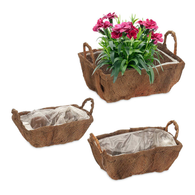 Jardinière Balcon Lot de 3