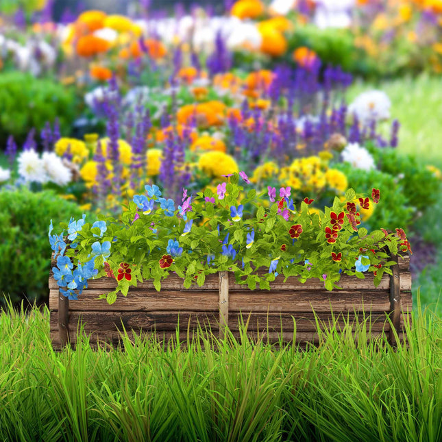 Jardinière en bois, lot de 2