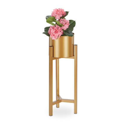 Blumentopf auf Sockel