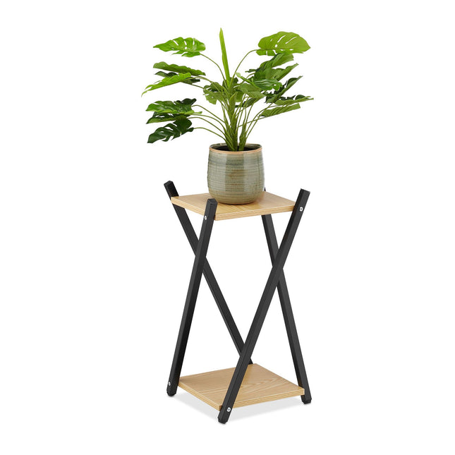 Piédestal à fleurs à 2 niveaux