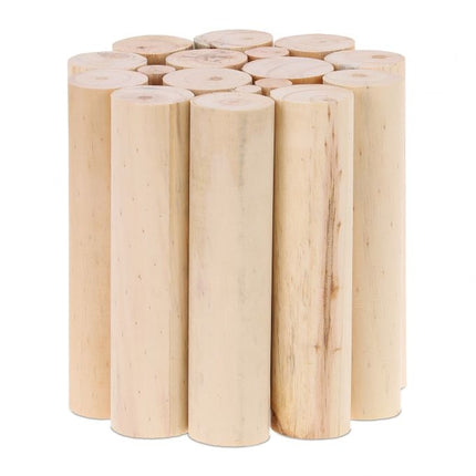 Tabouret à fleurs au design naturel