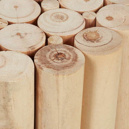 Tabouret à fleurs au design naturel