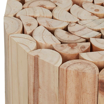 Tabouret à fleurs au design naturel