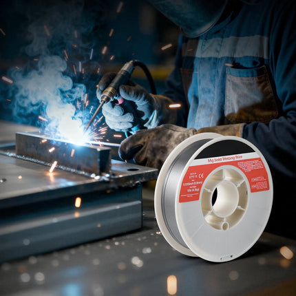 Flux Core MIG Welding Wire, 0.035 in, 10 lb Spool